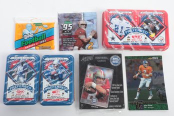 Lot Of Football Trading Card Packs