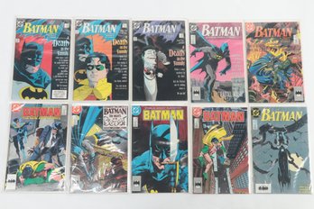 12 DC Batman Comics (1st Series) Several Nice Collectable Items #416-#419, #422, #424, #426!, #427!, #429-#432