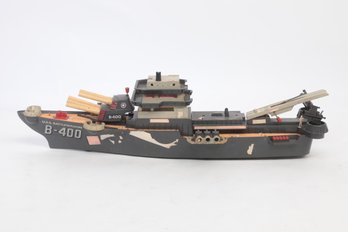 1960's REMCO DELUXE READING U.S.S. BATTLEWAGON B-400 BATTLESHIP