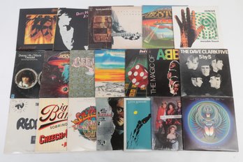 20 Mixed Genre Vinyl Records: Beatles, Cheech & Chong, Journey, Heart, & More