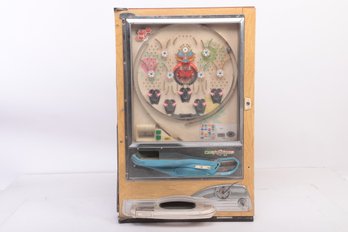 Vintage Nishijin Wood Cased Slot Machine