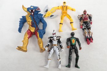 Mixed Lot Of Power Ranger Figures