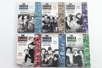 Three Stooges DVD Collection - Vol. 1-6 12 DVDs