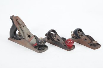 3 Vintage Wood Planes: Stanley & Handyman