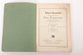 1931 Albert Grosfield Co. Furniture Catalog