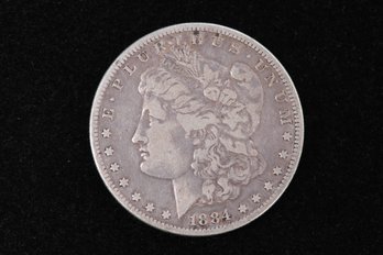 1884 Morgan Silver Dollar