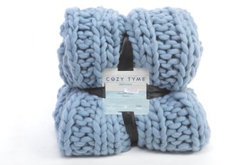 Cozy Time Channel Knit Throw 50 X 70