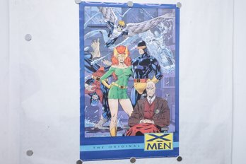 ORIGINAL X-MEN 22 X 34 COMIC POSTER MARVEL COMICS JIM LEE 1992 New Never Opening