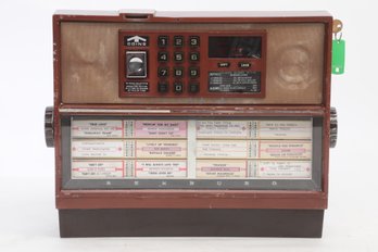 VINTAGE Seeburg Digital Electronic Consolette Wallbox Jukebox #2