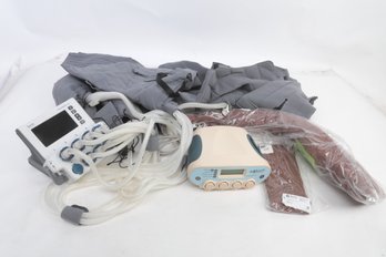 2 Sets Of Flexitouch & Flexitouch Plus Compression Machines