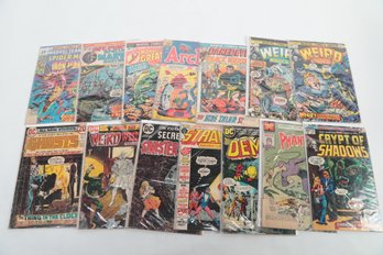 Variety Of Comics Harvey - DC - Secrets Of Sinister House- Strange Adventures- Ghosts (Low-Grade) (14)