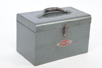 1950's Sears Craftsman Metal Tool Case