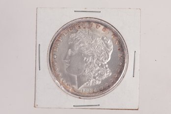 1884 CC Morgan Silver Dollar Toned UNC