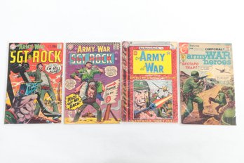 1966 & 1969 Silver Age -DC Our Army At War - SGT Rock