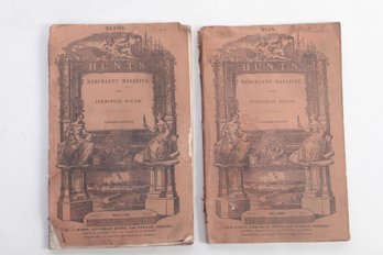 June & July 1843 Issues Hunts Merchants Magazines