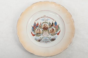 1918 WWI Victory Plate - Wilton Grimwade, 9'