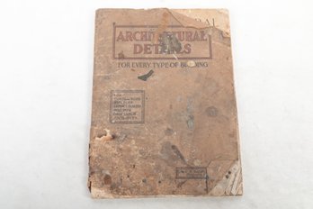 1921 'Archtectual Details' Catalogue - As Found Condition