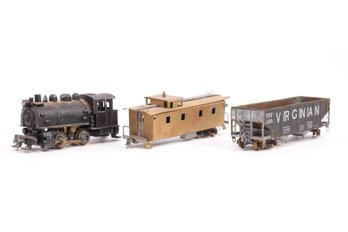 Grouping Of HO Trains - Engine & 2 Cars