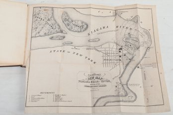 MAP  1850s Every Man His Own Guide At Niagara Falls