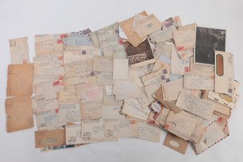 Large Grouping Same Soldier WWII Correspondence Letters