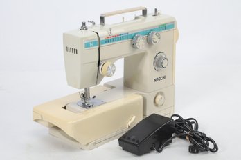 Necchi Model 535FA Sewing Machine W/Power Cord & Pedal