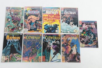 1990s Detective Comics (Batman) #659, #661, #662-#666 - Catwoman  (2nd Series) 1994 #6, #7, #12, #13 (13)