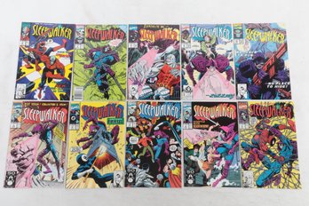 Marvel Sleepwalker Comic Book Run 1-10