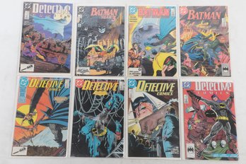 Lot Of Batman And Detective Comic Books