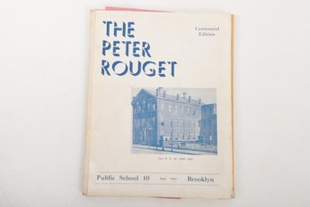Grouping Peter Rouget School And Family Ephemera Circa 1940's