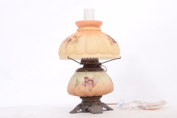 Vintage Electrified Gone With The Wind Lamp