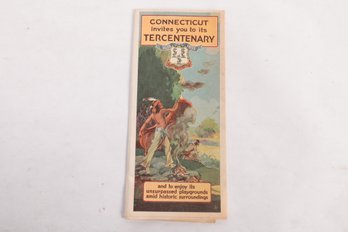 Connecticut Tercentenial (1935) Road Map