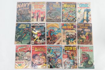 15 Low Grade Comics - Charlton - Gold Key - DC - Marvel