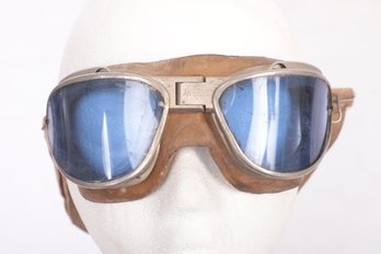 World War 2 Chas. Fischer Type AN 6530 Military Goggles