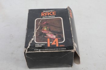 Atari Sears Telegame Race Empty Box And 4 Paddle Controllers