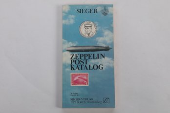 Sieger 'zeppelin Post Katalog' Zeppelin Postmarks - Printed In German Language