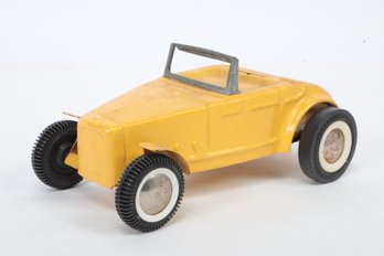 Vintage Buddy L Yellow 'Hot Rod'