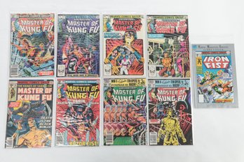Marvels Master Of Kung Fu -1977 #56,  1981-83 #105, #108-#110, #117, #119, #123 - Iron Fist Wolverine #2 (10)