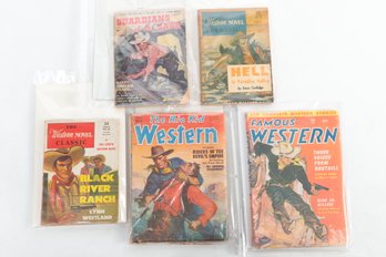 1940s - 1950s Western Pulps - Vintage Western Paperbacks