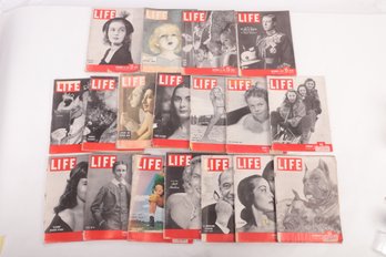 17 Issues 1947 Life Magazines