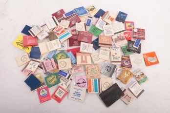 90 Matchbooks - 50 Waterbury Related, 40 Other