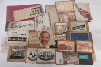 Bin Of 1950's Advertising Presentation Materials