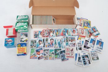 Box Lot Of 1970's  Topps Football Cards And Assorted Baseball Cards