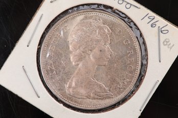 1966 Canadian Silver Dollar - From Private Collection