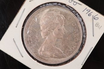 1966 Canadian Silver Dollar