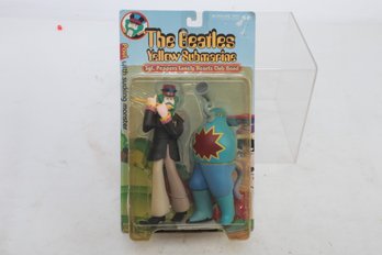 The Beatles Yellow Submarine Paul Factory Sealed On Card. Card Has Creases To It.