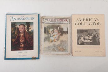 Grouping Early 1900's Antique/Collector Magazines, Articles, Parts, Misc.