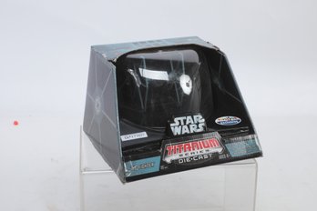 Star Wars Titanium Series Die Cast Tie Fighter Toys R Us Exclusive Factory Sealed