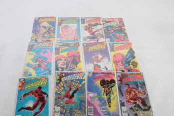 Marvel Frank Miller Daredevil Lot Of 12 Comic Books 165 167 173 176 178 179 182 184 185 186 190 191