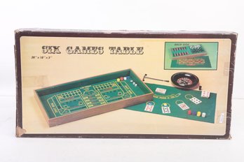 Vintage Six Games Table New Unopened 36' X 18' X 3'