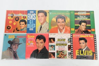 Classic Elvis LPs - Flaming Star- Girl Happy- Speedway - Fun In Acapulco - Golden Records 1960s